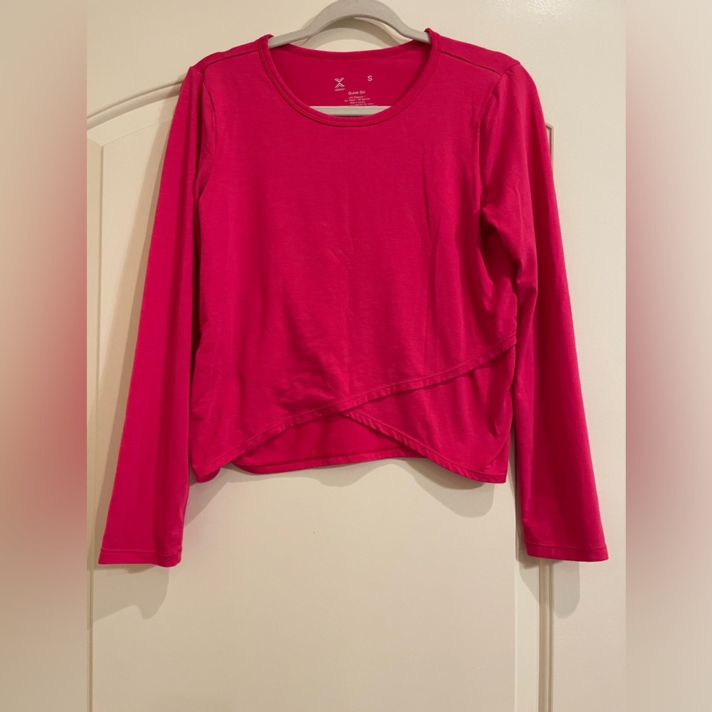 Xersion top in pink. Size S